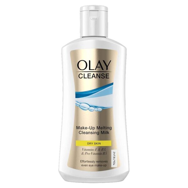 Olay Cleanse Make-Up Melting Cleansing Milk Dry Skin, 200 ml - Fast Shipping to USA & Canada