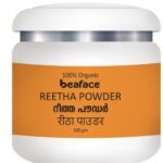 Beaface Reetha Powder For Natural Hair Shampoo Silky And Shining Hair (100 gm) - Fast Shipping to USA & Canada