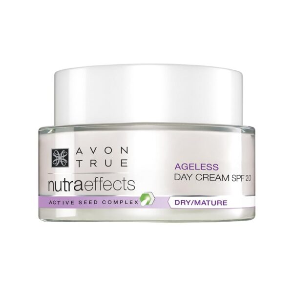 Avon True Nutraeffects Ageless Day Cream, SPF 20 | Anti-Ageing Moisturizer for Youthful Skin | 50g - Fast Shipping to USA & Canada