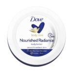 Dove Body Love Nourished Radiance Body Butter Paraben Free, 48hrs Moisturisation with Plant Based moisturiser Soft Radiant Skin 235g - Fast Shipping to USA & Canada
