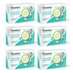 Himalaya Herbals Cucumber and Coconut Soap, 125g (Pack of 6) - Fast Shipping to USA & Canada