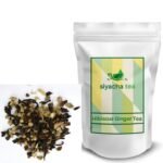 Siyacha Tea Hibiscus Ginger Tea| 1Kg Pouch|Herbal Chai Patti| Premium Loose Leaf Spice Blend| Caffeine Free Tisane|Immunity Booster Chai|For Glowing Skin, Stress Relief| Calming Tea| - Fast Shipping to USA & Canada