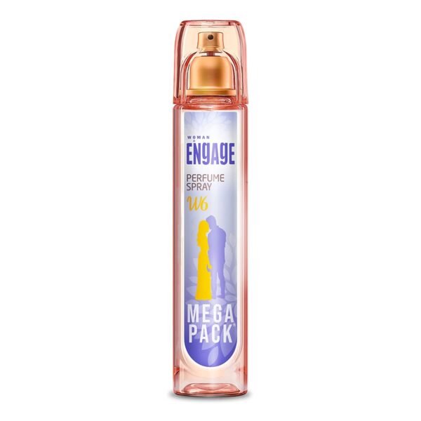 Engage W6 Perfume for Women, Spicy and Floral Fragrance Scent, Skin Friendly Women Perfume, 160 ml - Fast Shipping to USA & Canada