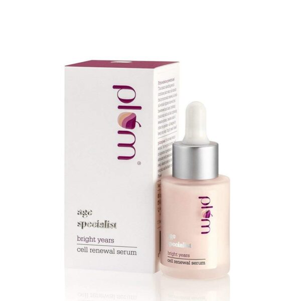 Plum Bright Years Cell Renewal Serum| Ultra-hydrating Serum | For All Skin Types | 100% Vegan, Cruelty Free | 30ml - Fast Shipping to USA & Canada