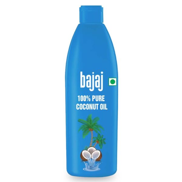 Bajaj 100% Pure Coconut Oil 600 ml - Fast Shipping to USA & Canada
