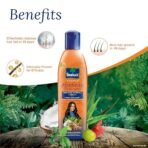 Parachute Advansed Ayurvedic Coconut Hair Oil | For Hair Fall Control & Hair Growth | With Coconut & 25 Ayurvedic Herbs like Amla, Neem, Bhringraj, Brahmi, Methi etc | Clinically Proven to Reduce Hair Fall in 30 Days | 300ml - Fast Shipping to USA & Canada - Image 7