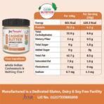 Jus' Amazin Cashew Butter - All Natural, Unsweetened, High Protein, Vegan, Cholesterol Free, Dairy Free, 100% Natural, Plant-Based Protein, 200 gms - Fast Shipping to USA & Canada - Image 5