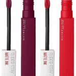 Maybelline New York Super Stay Matte Ink Liquid Lipstick, Transformer, 5g and Maybelline New York Super Stay Matte Ink Liquid Lipstick, 220 Ambitious, 5ml - Fast Shipping to USA & Canada