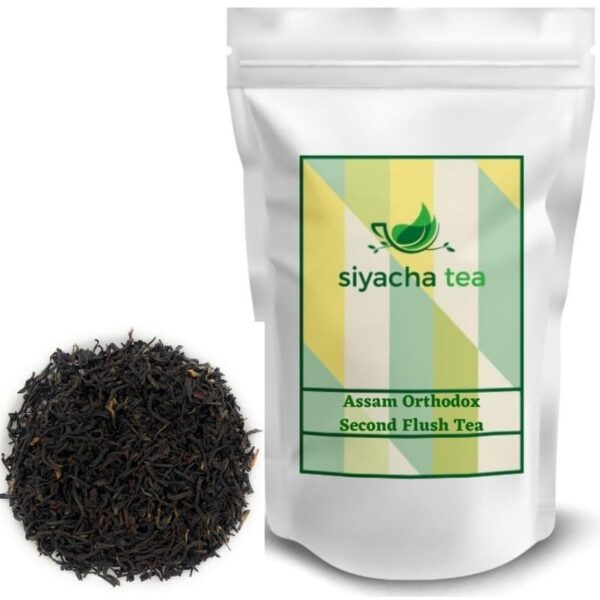 Siyacha Tea Assam Tea - 500g (Black Tea) | Chai Handpicked from Assam Region| Soulful Aroma & Rich Taste | Premium Tea| Healthy Loose Leaf Blend| Second Flush Whole Leaf Chai patti| - Fast Shipping to USA & Canada