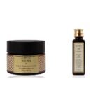 Kama Ayurveda Skin Brightening Night Cream for Men, 50g & Kama Ayurveda Bringadi Intensive Hair Treatment, 100ml - Fast Shipping to USA & Canada