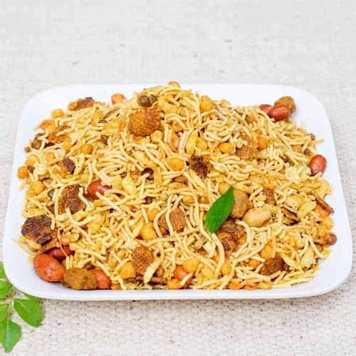 Organic Bites Jodhpuri Mixture Namkeen(Delicious Normal Spicy/ Marwari Flavour) (400) - Fast Shipping to USA & Canada