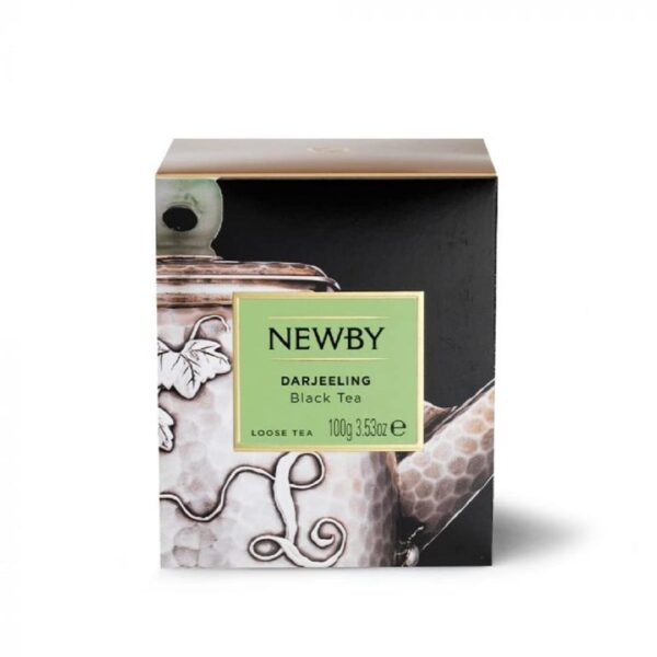 Newby Darjeeling Loose Leaf Tea | Heritage | 100g | Luxury Tea, Floral Aroma With Unique, Delicate Flavour Of Muscatel - Fast Shipping to USA & Canada