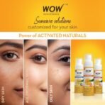 WOW Skin Science Sunscreen Gel For Dry Skin | SPF 50 PA++++ | With Aloe Vera & Hyaluronic | Hydrates Skin | Lightweight | Quick Absorbing | No White Cast | UVA & UVB Protection | 50 ml |Pack of 3 - Fast Shipping to USA & Canada - Image 3