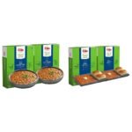 Gits Ready to Eat Dal Makhani, 600g (Pack of 2 X 300g Each) & Gits Ready to Eat Pav Bhaji, Pure Veg, Heat and Eat, Microwaveable, 600g (Pack of 2, 300g Each) - Fast Shipping to USA & Canada