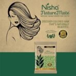Nisha Nature Mate Henna Based Hair Color Original Black 10g Pack of 10, Natural Black Hair Colour for Women and Men - Fast Shipping to USA & Canada - Image 7