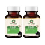 Maharishi Ayurveda Shilajeet Rasayana 500 MG | Natural & Pure Shilajit for Strength, Stamina & Endurance | 60 Tablets Pack of 2 - Fast Shipping to USA