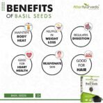 Attar Ayurveda Sabja Basil Seeds - 500 gm (Reduces Body Heat) - Fast Shipping to USA & Canada - Image 6
