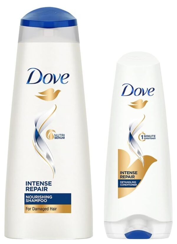 Dove Hair Therapy Intense Repair Conditioner, 175ml And Dove Intense Repair Shampoo, 340ml - Fast Shipping to USA & Canada
