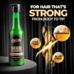 Beardo Beer Shampoo for Men, 200 ml | For Strong, Bouncy, Shiny Hair | Contains Real Beer | Tea Tree Oil, Aloe vera & Calendula Oil | Sulphate & Paraben Free - Fast Shipping to USA & Canada - Image 3