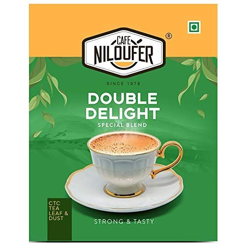 Cafe Niloufer Assam Double Delight Assam Strong & Tasty Tea Powder (500 Gms) - Fast Shipping to USA & Canada