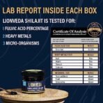 LIONVEDA 25g Original Himalayan Shilajit Resin(Certified Gold Grade) for Men, Gym, Stamina, Energy & Improved Health | 100% Pure Shilajit/Shilajit Liquid (25gm (Pack of 1)) - Image 3
