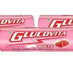 Glucovita Instant Energy Bolts, Strawberry Flavour, 16.2g, Pack of 3 - Fast Shipping to USA & Canada