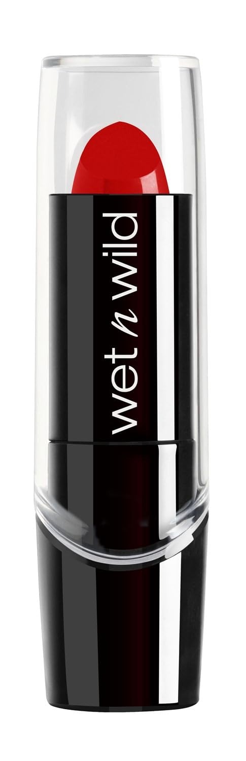 wet n wild Silk Finish Lip Stick, Hot Red, 0.13 Ounce - Fast Shipping to USA & Canada