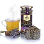 Hamiast Lavender Tea, Premium Kashmir Lavender and Green Tea Blend, Calming Tea for Stress Relief, Good Sleep & Glowing Skin, 100 grams Serves 50 Cups - Fast Shipping to USA & Canada - Image 2