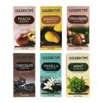 Golden Tips Unique Ensemble of Six Different Flavored Black Teas Gift Box (150 Gram-75 Cups) - Fast Shipping to USA & Canada - Image 2