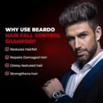 Beardo Hair Fall Control Shampoo For Men, 250 ml | Shampoo For Men With The Goodness Of Amla, Rosemary Oil, Aloe Vera and Brahmi | Strong Hair Shampoo - Fast Shipping to USA & Canada - Image 5