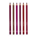 Glam 21 Creamy Lip Liners |Set of 6|Long-Lasting Formula|Waterproof & Smudge-Proof|Gliding Application| Comfortable Wear| Long Lasting Lip Pencil | Multicolor (1.8 gm X 6) COMBO-01 - Fast Shipping to USA & Canada