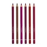 Glam 21 Creamy Lip Liners |Set of 6|Long-Lasting Formula|Waterproof & Smudge-Proof|Gliding Application| Comfortable Wear| Long Lasting Lip Pencil | Multicolor (1.8 gm X 6) COMBO-01 - Fast Shipping to USA & Canada