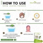 Attar Ayurveda Neem powder for Face, Skin and Hair (200 grams) | 100% Natural, No Preservative | Ideal for Face Pack, Hair Pack and Eating - Image 6