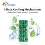 DR. MOREPEN Pudina Gels Acidity Relief Medicine For Indigestion And Gas Relief, 10 Digestive Capsules, Pack of 10 (10x10) - Fast Shipping to USA - Image 4