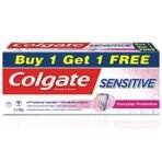 Colgate Sensitive Everyday Protection Anticavity Toothpaste - 80g (Buy 1 get 1 free) - Fast Shipping to USA & Canada - Image 6