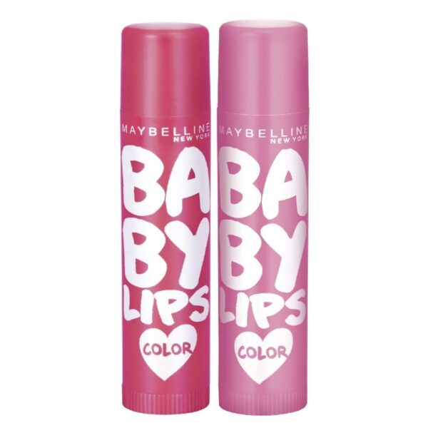 Maybelline New York Lip Balm, With SPF, Moisturises and Protects from the Sun, Pink Lolita & Baby Lips Cherry Kiss, Baby Lips, Berry Crush & Baby Lips Pink Lolita, 2 pack, 8g - Fast Shipping to USA & Canada