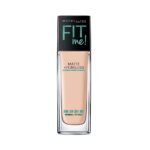 Maybelline New York Fit Me Matte+Poreless Liquid Full Coverage Foundation For All Skin Types (With Pump), 115 Ivory, 30Ml, Pack Of 1 - Fast Shipping to USA & Canada