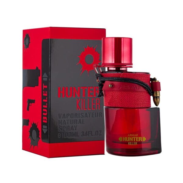 Armaf Hunter Killer Red Eau De Parfum For Men 100ML, Fragrance For Long Lasting Freshness, Everyday Use, Best For Gifting Purpose - Fast Shipping to USA & Canada