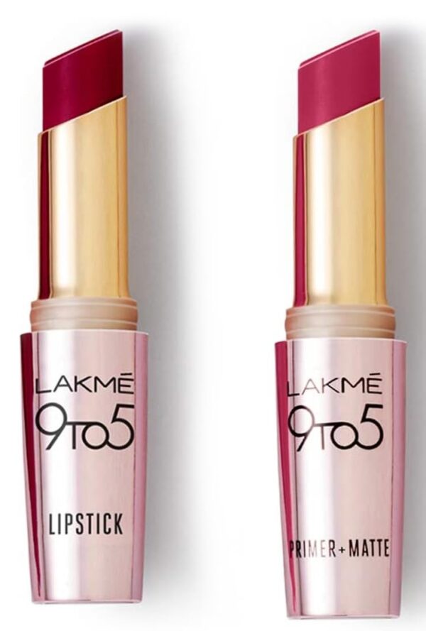 LAKME Lip Color Deep Wine (Matte) & Lip Color Maroon Mix (Matte) - Fast Shipping to USA & Canada