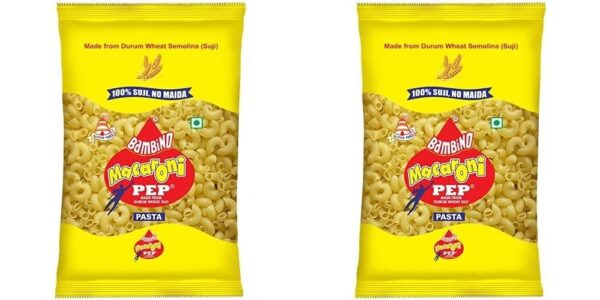 Bambino Vegetarian Pasta Macaroni Elbow, 800g ? Healthy, Delicious & Versatile ? Perfect for Pasta Dishes & Family Meals ? Non-GMO & 100% Vegetarian - Fast Shipping to USA & Canada