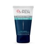 O3+ ALPHA MEN Acno D-TAN Face Wash with Tea Tree 100g for Oily Skin | Detan Face Wash for TAN Removal | Removes Acne and Dirt - Fast Shipping to USA & Canada