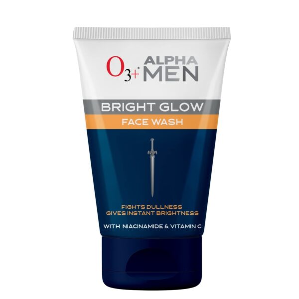 O3+ ALPHA MEN Bright Glow Face Wash 50g - Fast Shipping to USA & Canada