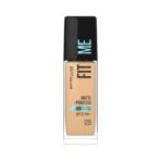 Maybelline New York Liquid Foundation, Matte Finish, With SPF, Absorbs Oil, Fit Me Matte + Poreless, 128 Warm Nude, 30 ml - Fast Shipping to USA & Canada
