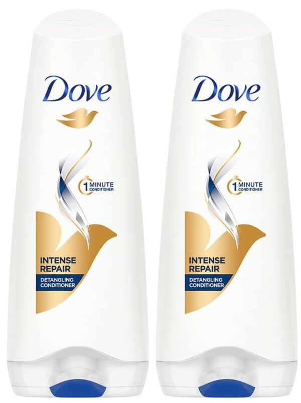 Dove Intense Repair Floral All Conditioner 175 Ml, With Keratin Actives To Smoothen Dry And Frizzy Hair - Deep Conditions Damaged Hair For Men & Women's (2 Count) - Fast Shipping to USA & Canada