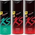 Kamasutra KS-53 DEO USS 3 COMBO 150ML Deodorant Spray - For Men & Women (450 ml, Pack of 3) - Fast Shipping to USA & Canada