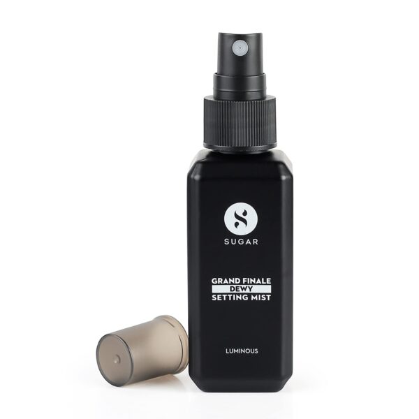 SUGAR Cosmetics Grand Finale Dewy 2 in 1 Setting Mist For Longlasting Makeup and Sun Protection | Paraben Free - 50 ml - Fast Shipping to USA & Canada