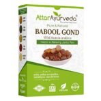 Attar Ayurveda Babul Gond Gum - Kikar Gond - Babool Gond - Acacia arabica Willd (250 Grams) - Fast Shipping to USA - Image 2