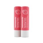 Mamaearth Nourishing Tinted 100% Natural Lip Balm with Vitamin E and Strawberry 4 g - (Pack of 2) - Fast Shipping to USA & Canada