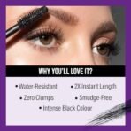 Hilary Rhodasuper Length Mascara | Clump-Free Mascara | Water-Resistant Mascara | Instant Lengthening Mascara| Smudge-Free Mascara | Weightless Formula | All Day Stay | 8ml - Fast Shipping to USA & Canada - Image 6