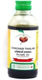 Vaidyaratnam Chinchadi Thailam 200 ml (Pack of 2)| Ayurvedic Products | Ayurveda Products | Vaidyaratnam Products